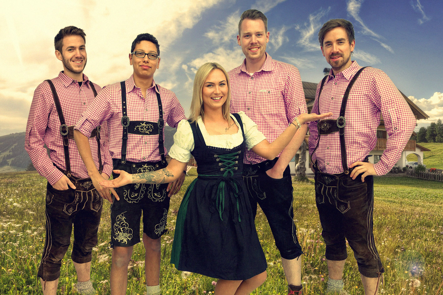 ALLGÄUSTERNE - Partyband